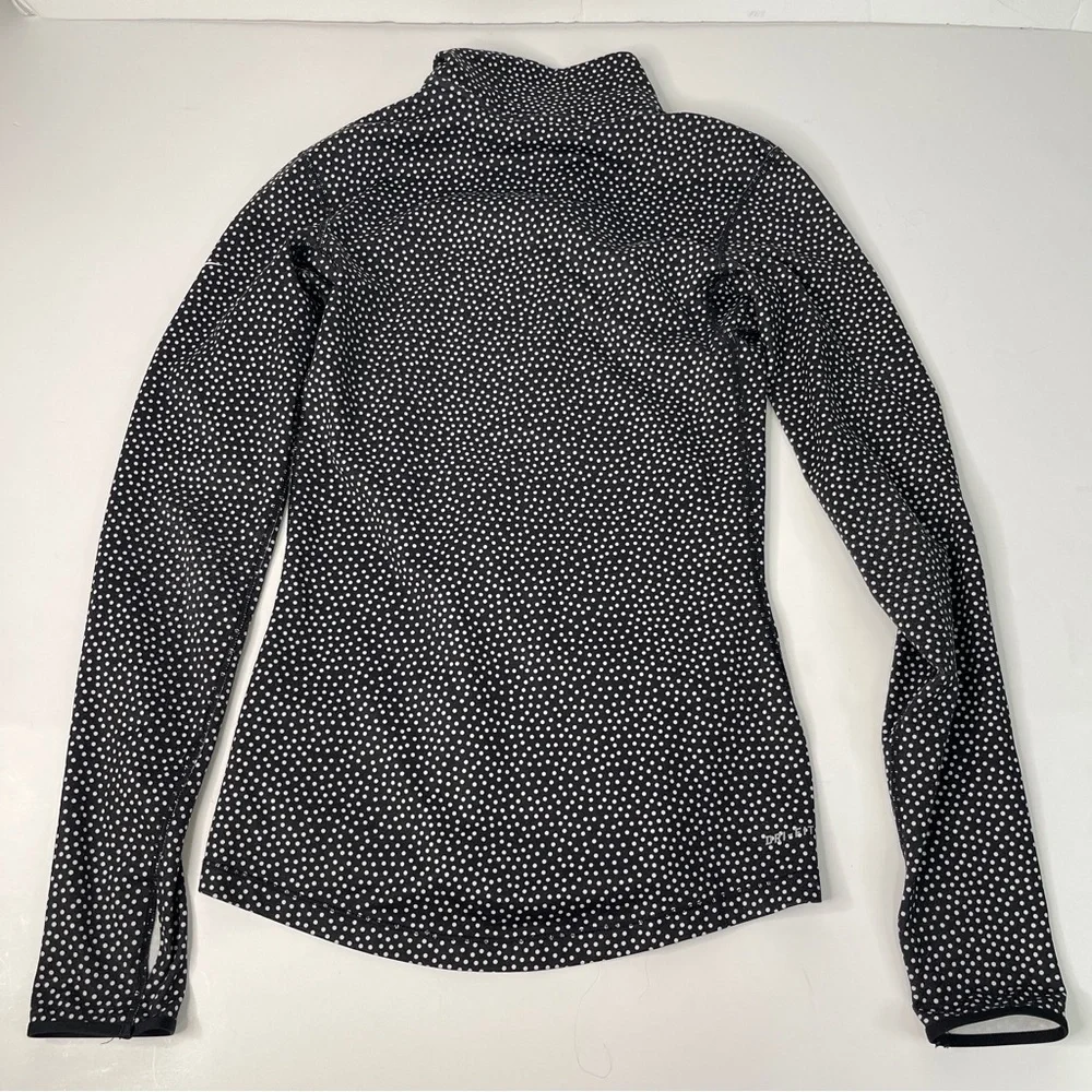 Nike Pro Polka Dot Half Zip Shirt Size Small